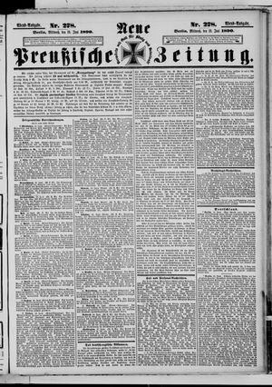 Neue preußische Zeitung vom 18.06.1890
