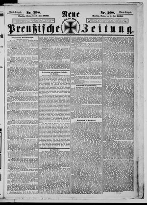 Neue preußische Zeitung vom 30.06.1890