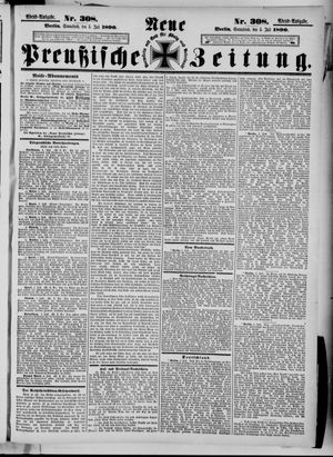 Neue preußische Zeitung on Jul 5, 1890