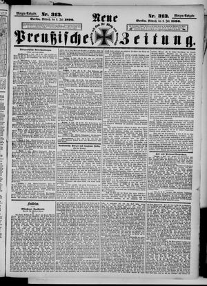Neue preußische Zeitung vom 09.07.1890