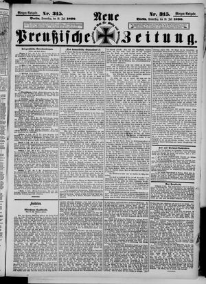 Neue preußische Zeitung vom 10.07.1890