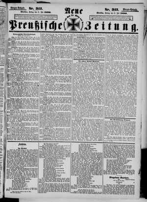 Neue preußische Zeitung vom 11.07.1890