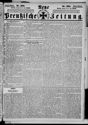 Neue preußische Zeitung vom 13.07.1890