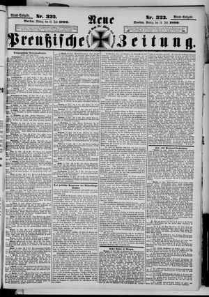Neue preußische Zeitung on Jul 14, 1890