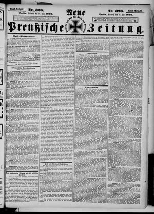 Neue preußische Zeitung vom 16.07.1890