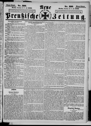 Neue preußische Zeitung vom 17.07.1890