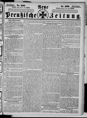 Neue preußische Zeitung vom 18.07.1890