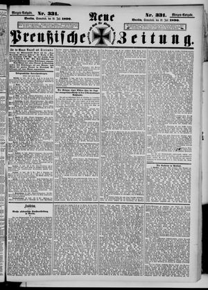 Neue preußische Zeitung vom 19.07.1890