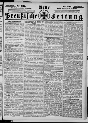 Neue preußische Zeitung vom 19.07.1890