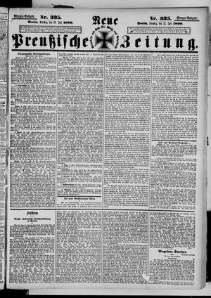 Neue preußische Zeitung vom 22.07.1890