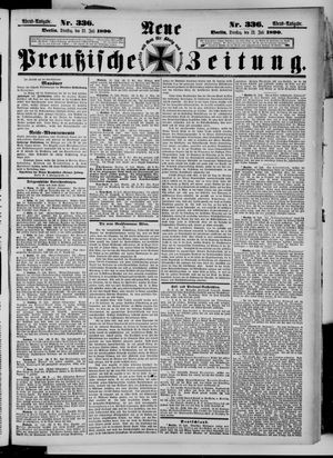 Neue preußische Zeitung vom 22.07.1890