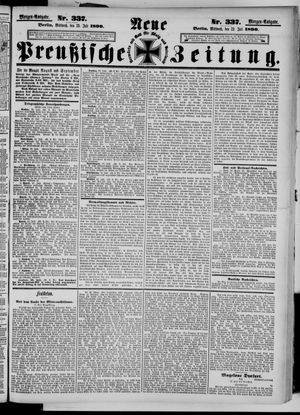 Neue preußische Zeitung vom 23.07.1890