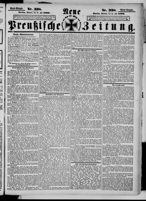 Neue preußische Zeitung vom 23.07.1890