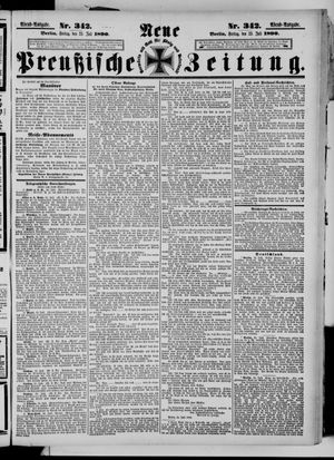 Neue preußische Zeitung vom 25.07.1890