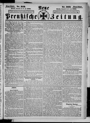 Neue preußische Zeitung vom 26.07.1890