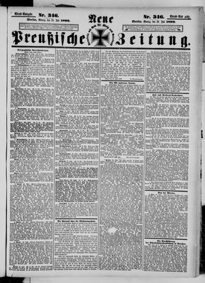 Neue preußische Zeitung vom 28.07.1890