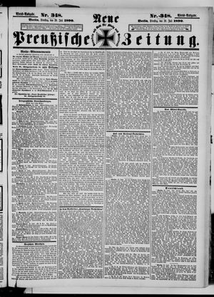 Neue preußische Zeitung vom 29.07.1890