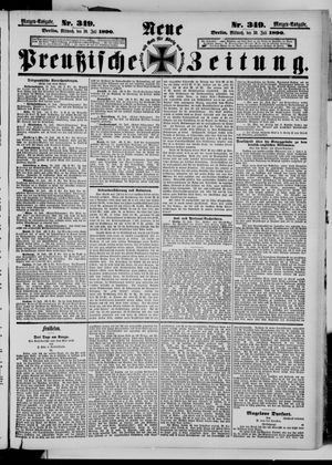 Neue preußische Zeitung vom 30.07.1890