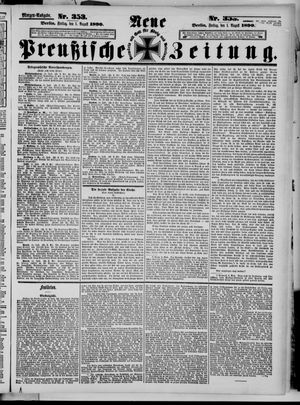 Neue preußische Zeitung vom 01.08.1890