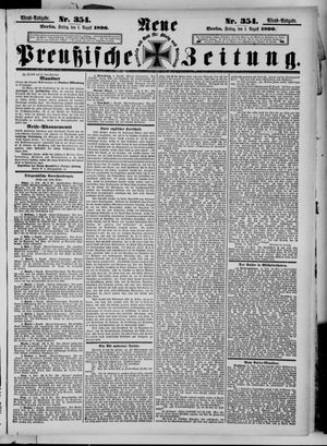 Neue preußische Zeitung vom 01.08.1890
