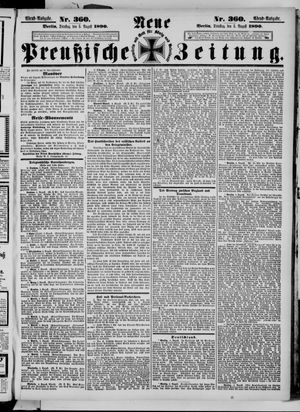 Neue preußische Zeitung vom 05.08.1890