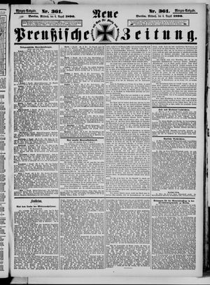 Neue preußische Zeitung vom 06.08.1890