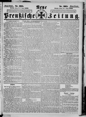 Neue preußische Zeitung vom 08.08.1890