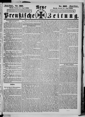 Neue preußische Zeitung vom 09.08.1890