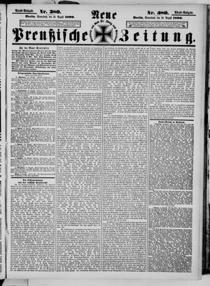 Neue preußische Zeitung vom 16.08.1890