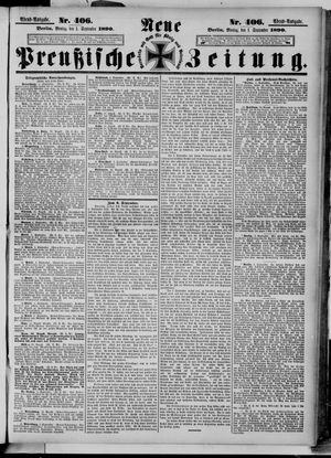 Neue preußische Zeitung vom 01.09.1890