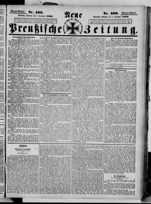 Neue preußische Zeitung vom 03.09.1890