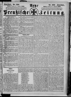 Neue preußische Zeitung vom 04.09.1890