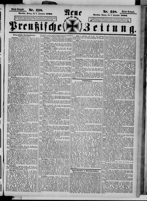 Neue preußische Zeitung vom 08.09.1890