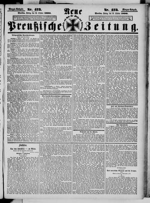 Neue preußische Zeitung vom 10.10.1890