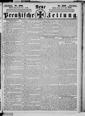 Neue preußische Zeitung vom 20.10.1890