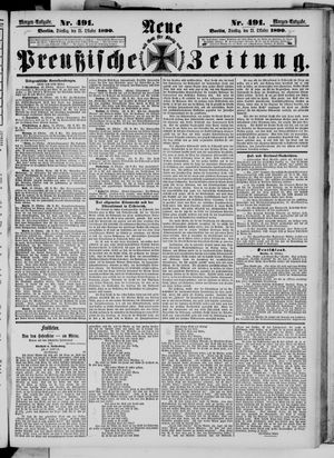 Neue preußische Zeitung vom 21.10.1890