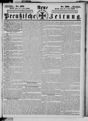 Neue preußische Zeitung vom 21.10.1890