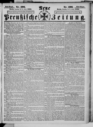 Neue preußische Zeitung vom 23.10.1890
