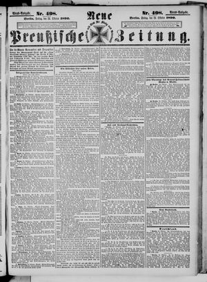 Neue preußische Zeitung on Oct 24, 1890