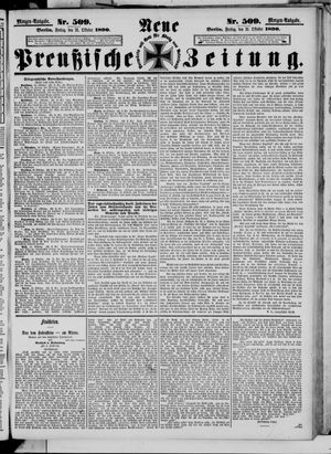 Neue preußische Zeitung vom 31.10.1890