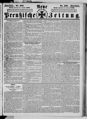 Neue preußische Zeitung vom 01.11.1890