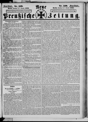 Neue preußische Zeitung vom 06.11.1890