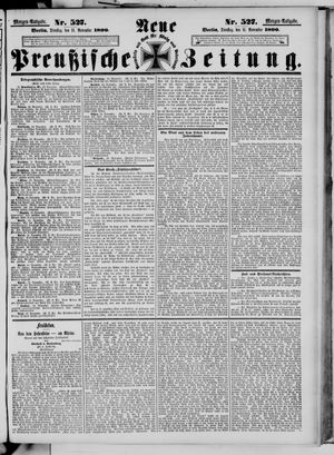Neue preußische Zeitung vom 11.11.1890
