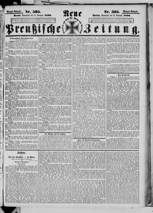 Neue preußische Zeitung vom 15.11.1890