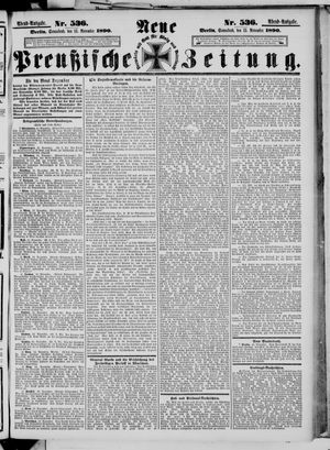 Neue preußische Zeitung vom 15.11.1890
