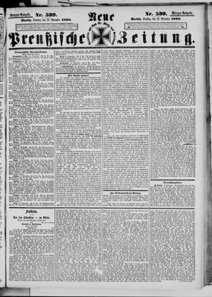 Neue preußische Zeitung vom 18.11.1890