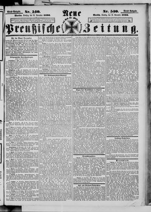 Neue preußische Zeitung vom 18.11.1890