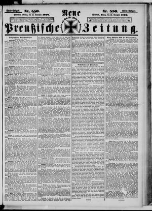 Neue preußische Zeitung vom 24.11.1890
