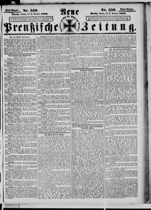 Neue preußische Zeitung vom 25.11.1890