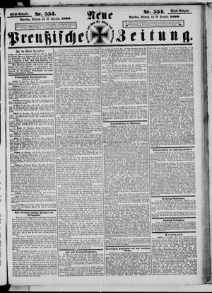 Neue preußische Zeitung vom 26.11.1890